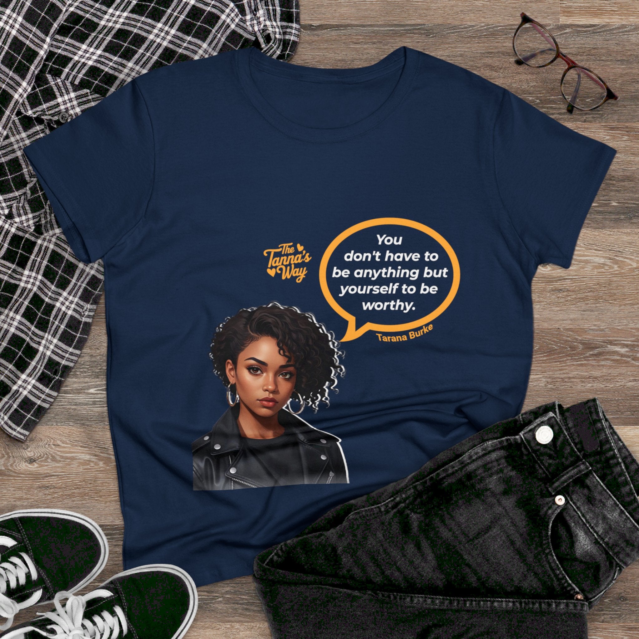 Tarana Burke | Women's Midweight Cotton Tee